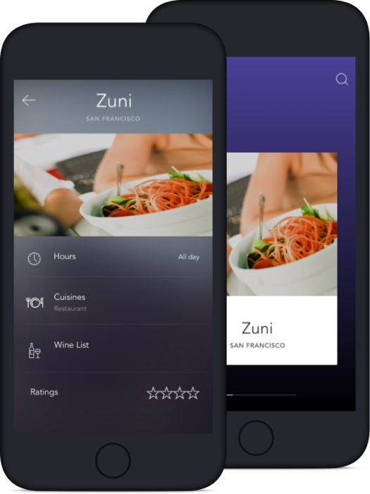 Image showing the crave app design